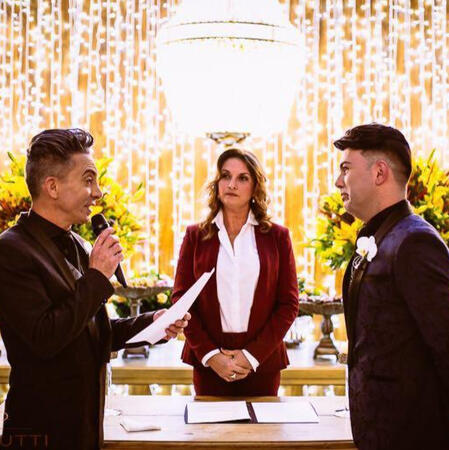 celebrante celebrando casamento em joinville e regiao